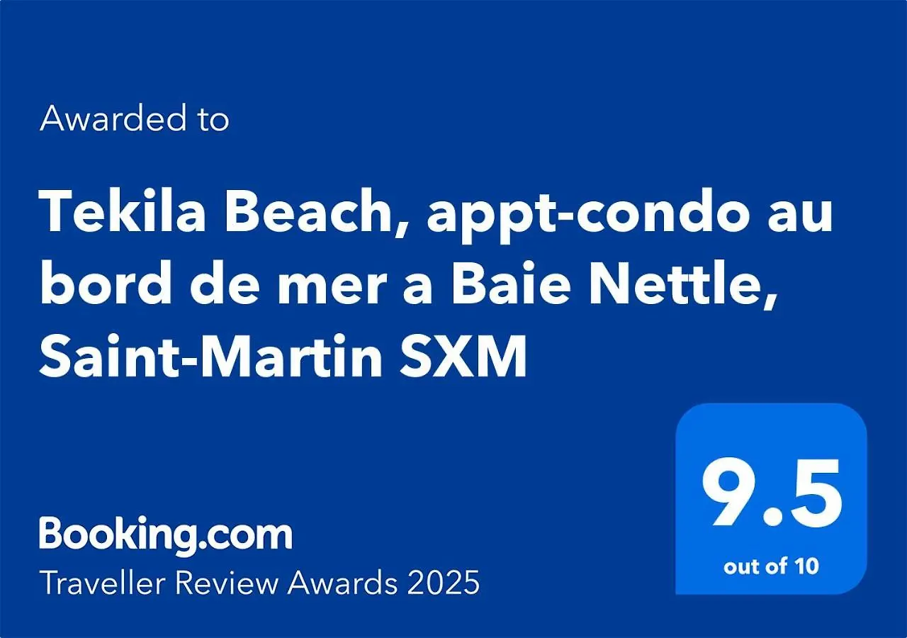Tekila Beach, appt-condo au bord de mer a Baie Nettle, Saint-Martin SXM Sandy Ground 0*,  Sint Maarten