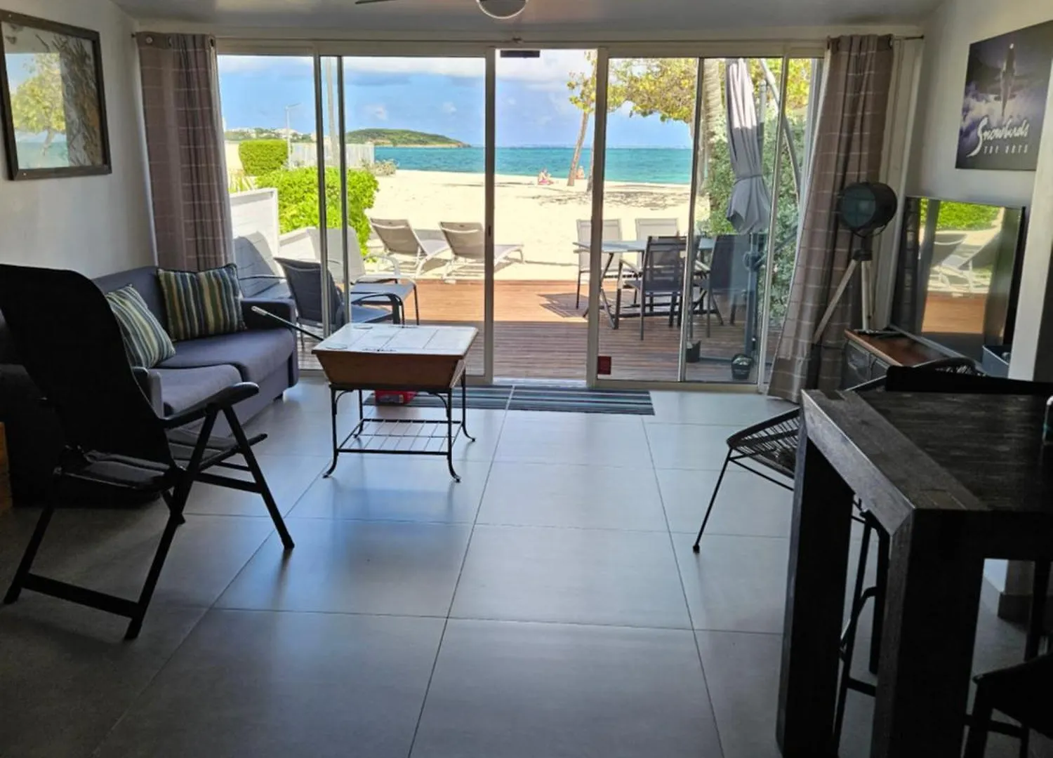 Tekila Beach, Appt-Condo Au Bord De Mer A Baie Nettle, Saint-Martin Sxm Sandy Ground Apartment